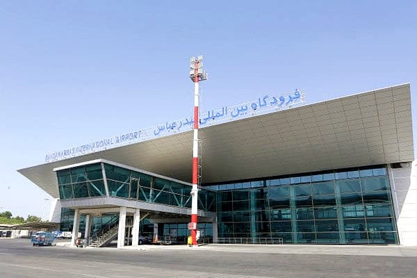 فرودگاه بینالمللی بندرعباس از بامداد امروز