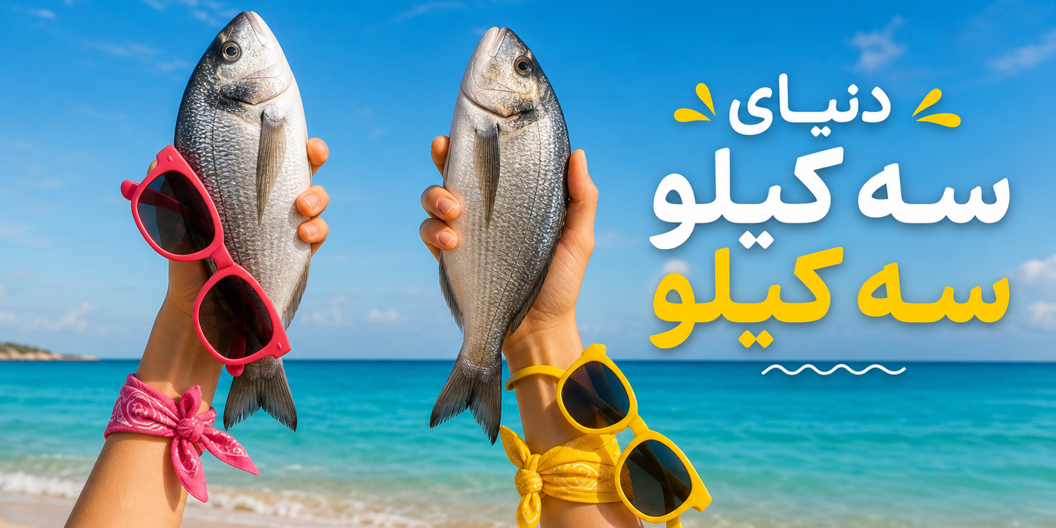 دنیای سه کیلو‌ از هر ماهی به انتخاب شما فروشگاه ماهی خونه