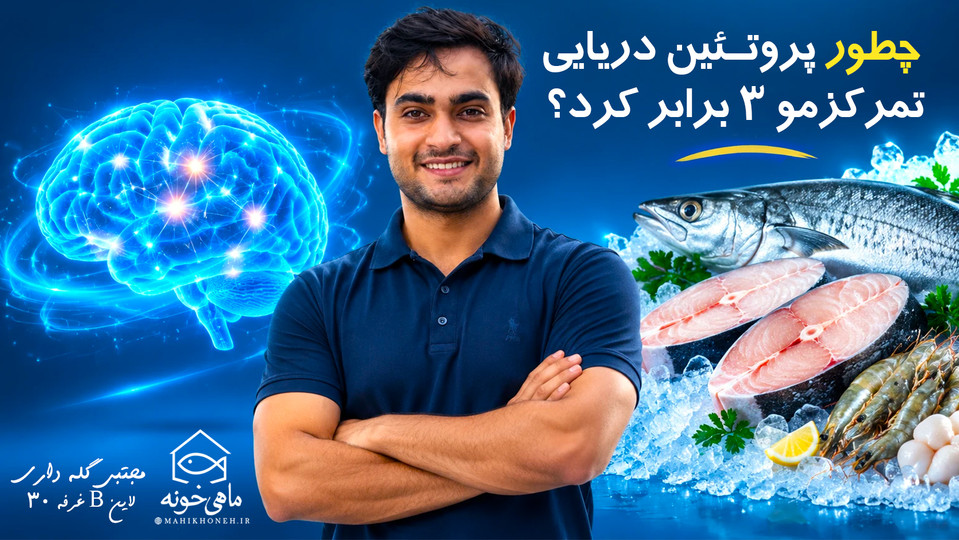 چطور پروتئین دریایی، تمرکزمو ۳ برابر کرد؟
