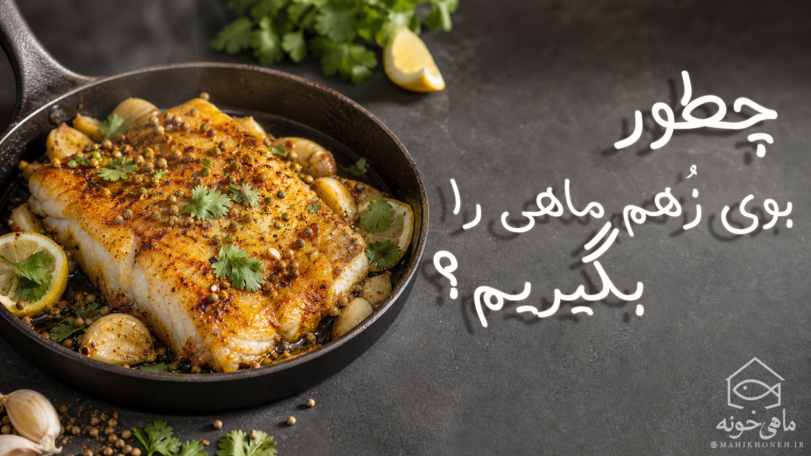 چطور بوی زهم ماهی را بگیریم ؟