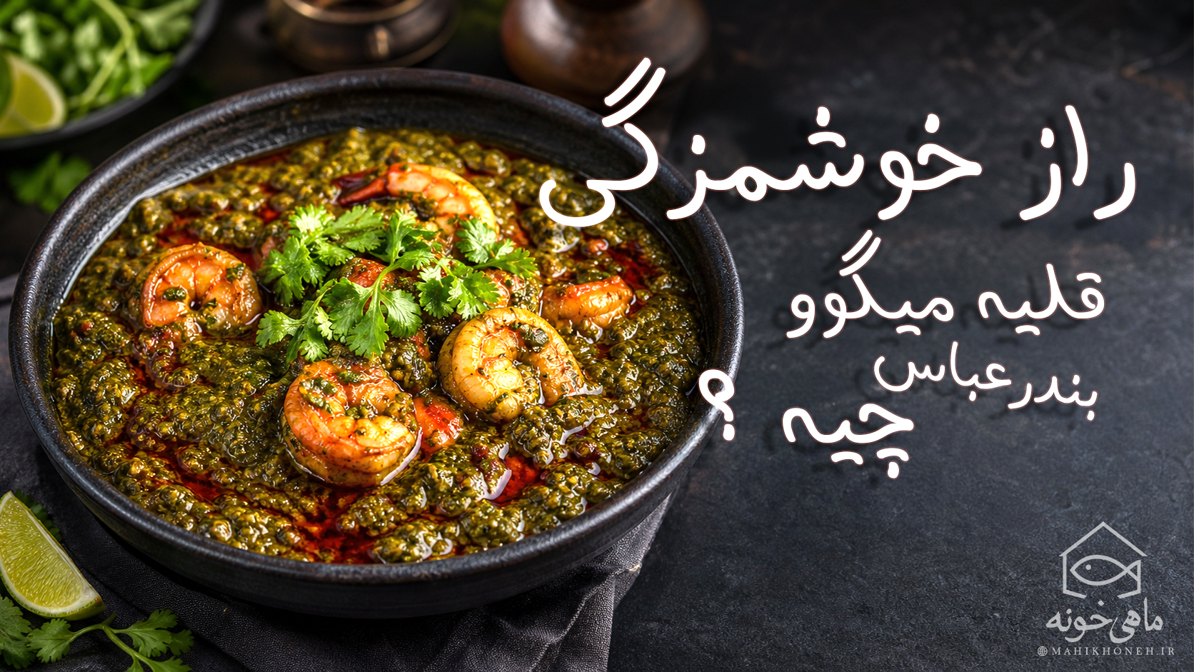 رازخوشمزگی قلیه میگو بندرعباس چیه؟