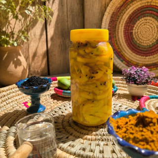 ترشی انبه تند (ویژه ماهی خونه )