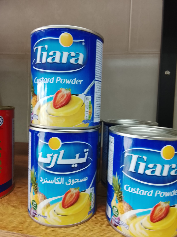 پودر دسر کاسترد تیارا TIARA